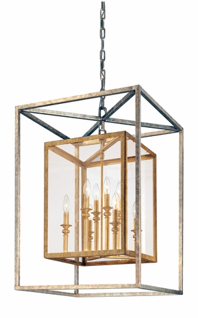 F9998 Troy Lighting Morgan Eight-Light Chandelier