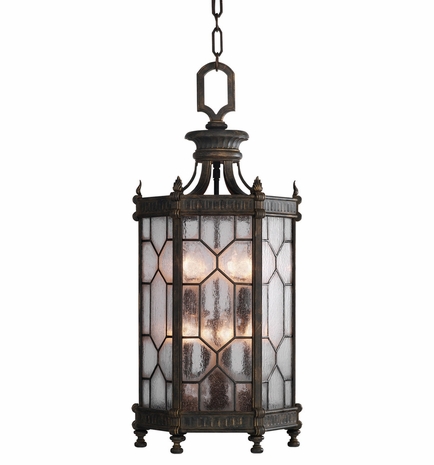 414282-1 Fine Art Lighting Devonshire 16"W Outdoor Lantern with Bronze Finish