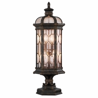414483-1ST Fine Art Lighting Devonshire 35"H Outdoor Pier Mount with Bronze Finish