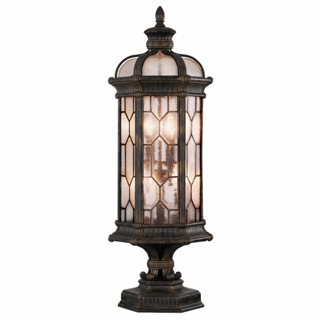 414483-1ST Fine Art Lighting Devonshire 35"H Outdoor Pier Mount with Bronze Finish