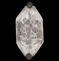 872750-3ST Fine Art Lighting Allison Paladino 14.5"H Sconce with Bronze Finish