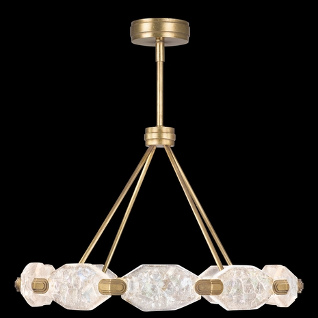 873040-2 Fine Art Lighting Allison Paladino 32"W Round Pendant with Gold Finish