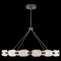 873140-3ST Fine Art Lighting Allison Paladino 48.5"W Round Pendant with Bronze Finish