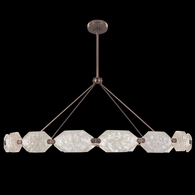 873140-31ST Fine Art Lighting Allison Paladino 74"W Round Pendant with Bronze Finish