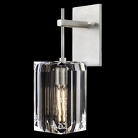 875050-1ST Fine Art Lamps Monceau 14.5"H Sconce with Silver Finish