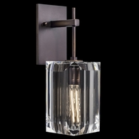 875050ST Fine Art Lamps Monceau 14.5"H Sconce with Bronze Finish
