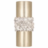 876650-1ST Fine Art Lighting Arctic Halo 14"H Sconce with Gold Finish