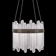882240-3ST Fine Art Lighting Lior 21"W Round Pendant with Bronze Finish
