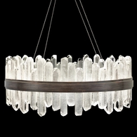 882340-3ST Fine Art Lighting Lior 30.5"W Round Pendant with Bronze Finish