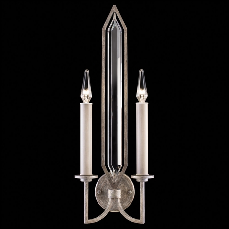 884950-1 Fine Art Lighting Westminster 24.75"H Sconce with Silver Finish