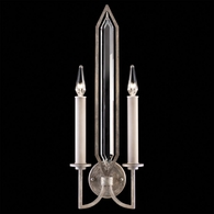 884950-1ST Fine Art Lighting Westminster 24.75"H Sconce with Silver Finish