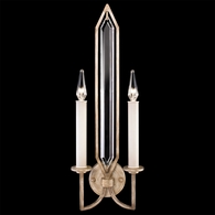 884950-2ST Fine Art Lamps 2 Light Westminster 24.75" Sconce with Gold Finish