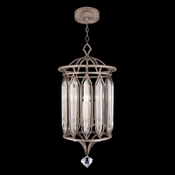 885340-1ST Fine Art Lamps 4 Light Westminster 14.5" Round Pendant with Silver Finish