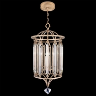 885340-2ST Fine Art Lamps 4 Light Westminster 14.5" Round Pendant with Gold Finish