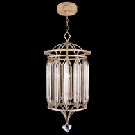 885340-2ST Fine Art Lighting Westminster 14.5"W Round Pendant with Gold Finish