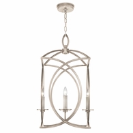 887740-2ST Fine Art Lighting Cienfuegos 19.5"W Square Chandelier with Gray w/No Shades Finish