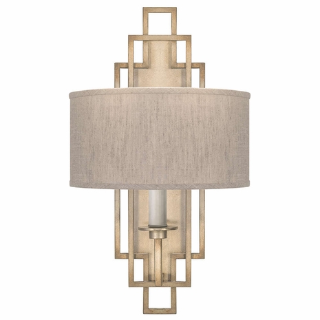 889350-31ST Fine Art Lamps Cienfuegos 22"H Sconce with Gold Finish