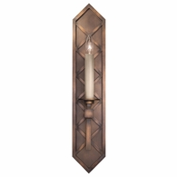 889550-1 Fine Art Lighting Cienfuegos 25"H Sconce with Bronze w/No Shades Finish