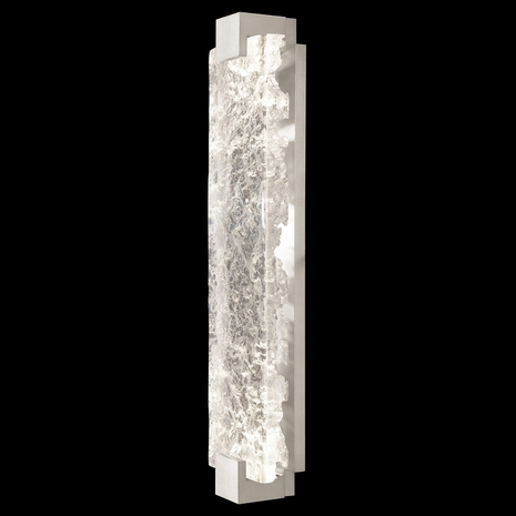 896850-21ST Fine Art Lighting Terra 27.75"H Sconce with Silver/Clear Glass Finish