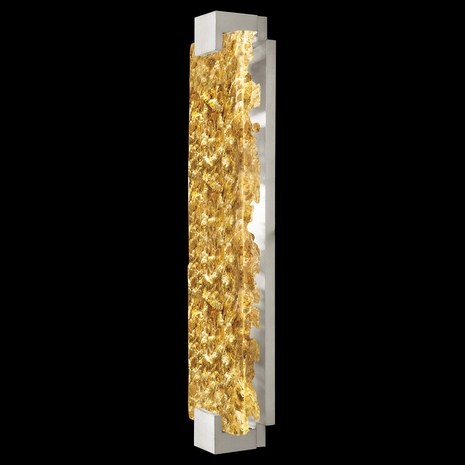 896850-22ST Fine Art Lighting Terra 27.75"H Sconce with Silver/Gold Leaf Glass Finish