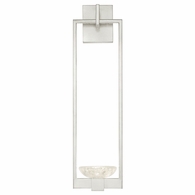 893350-1ST Fine Art Lighting Delphi 26.75"H Sconce with Silver Finish
