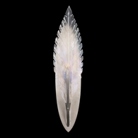 894550-1ST Fine Art Lighting Plume 22"H Sconce with Silver/Dichroic "Plumes" Finish