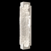 896750-21ST Fine Art Lighting Terra 21.75"H Sconce with Silver/Clear Glass Finish
