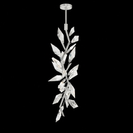 901640-1 Fine Art Lighting Foret 19"W Linear Pendant with Silver Finish