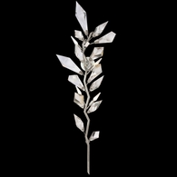902050-1 Fine Art Lighting Foret 58"H RSF Sconce with Silver Finish