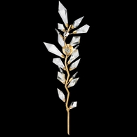 902050-2 Fine Art Lighting Foret 58"H RSF Sconce with Gold Finish