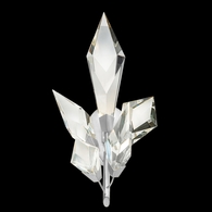 907250-1 Fine Art Lighting Foret 18"H RSF Sconce with Silver Finish