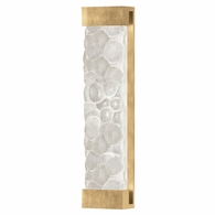 811150-44ST Fine Art Lamps 2 Light Crystal Bakehouse 30" Sconce with Silver Finish