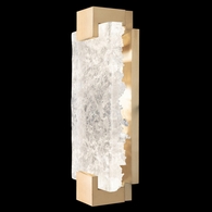 896650-31ST Fine Art Lighting Terra 15.75"H Sconce with Gold/Clear Glass Finish