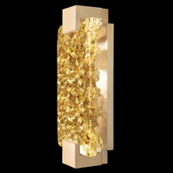 896650-32ST Fine Art Lighting Terra 15.75"H Sconce with Gold/Gold Leaf Glass Finish