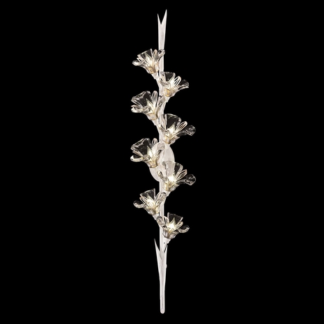 918450-3 Fine Art Lighting Azu 52.5"H Sconce with White Gesso Finish