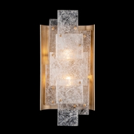 910850-2 Fine Art Lighting Lunea 18"H Sconce with Gold Finish