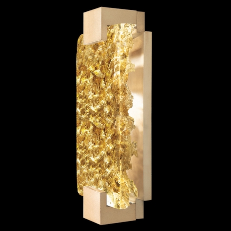 896650-32ST Fine Art Lighting Terra 15.75"H Sconce with Gold/Gold Leaf Glass Finish