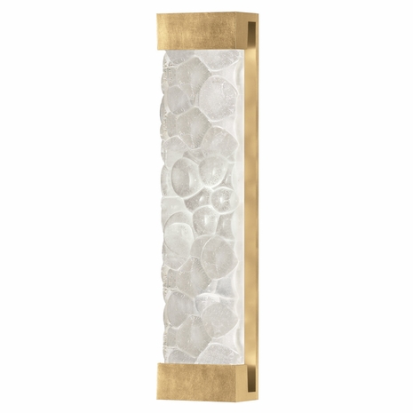 811150-44ST Fine Art Lamps 2 Light Crystal Bakehouse 30" Sconce with Silver Finish