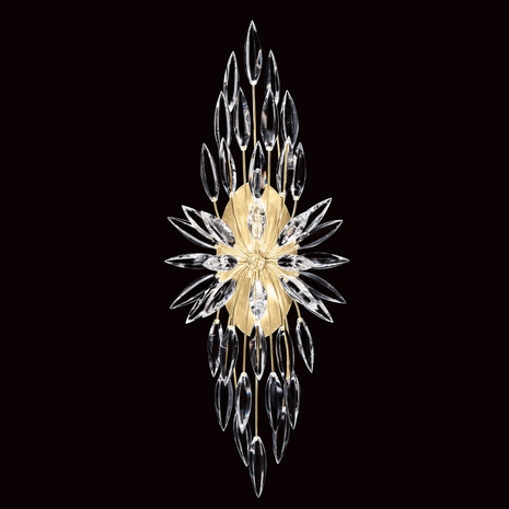 883550-1 Fine Art Lighting Lily Buds 33"H Sconce with Gold Finish