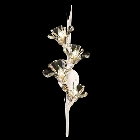 915650-3ST Fine Art Lighting Azu 29"H Sconce with White Gesso Finish