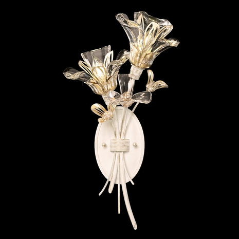 915750-3ST Fine Art Lighting Azu 19.5"H RSF Sconce with White Gesso Finish