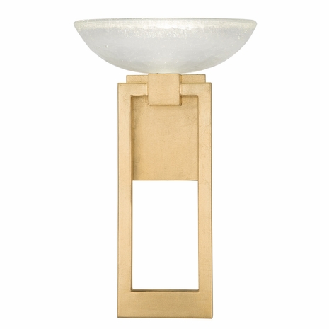 896150-2ST Fine Art Lamps 1 Light Delphi 16.5" Sconce with Gold Finish