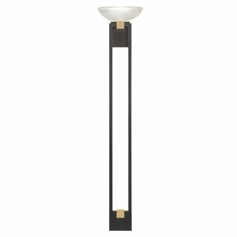 896950-3 Fine Art Lighting Delphi 52"H Sconce with Black/Gold Finish