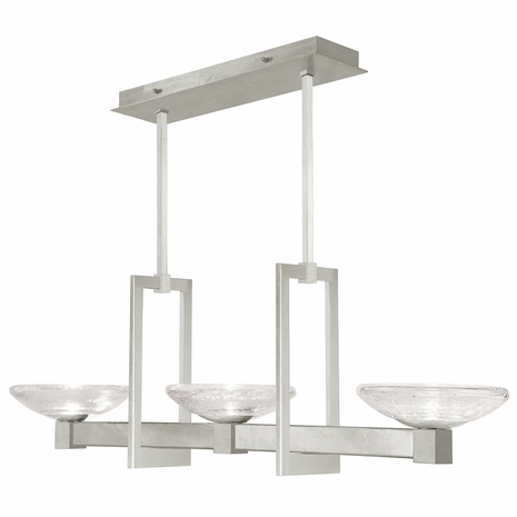 897040-1 Fine Art Lighting Delphi 48"W Linear Pendant with Silver Finish
