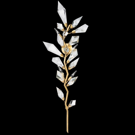 902050-2 Fine Art Lighting Foret 58"H RSF Sconce with Gold Finish