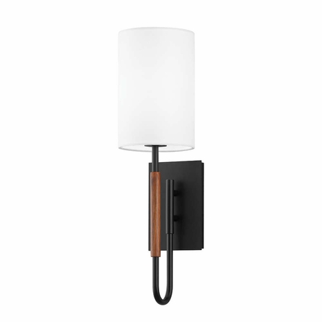 B1061-SBK Troy Lighting Cosmo 1Lt Wall Sconce with Soft Black Finish