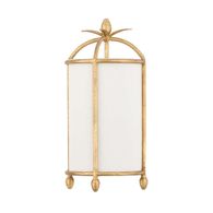 B5711-VGL Troy Lighting Brooks 2Lt Wall Sconce with Vintage Gold Leaf Finish