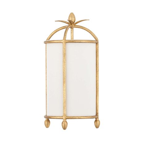 B5711-VGL Troy Lighting Brooks 2Lt Wall Sconce with Vintage Gold Leaf Finish