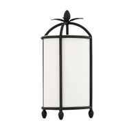 B5711-BI Troy Lighting Brooks 2Lt Wall Sconce with Black Iron Finish