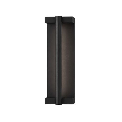 B1251-TBK Troy Lighting Calla 1Lt Exterior Wall Sconce with Textured Black Finish